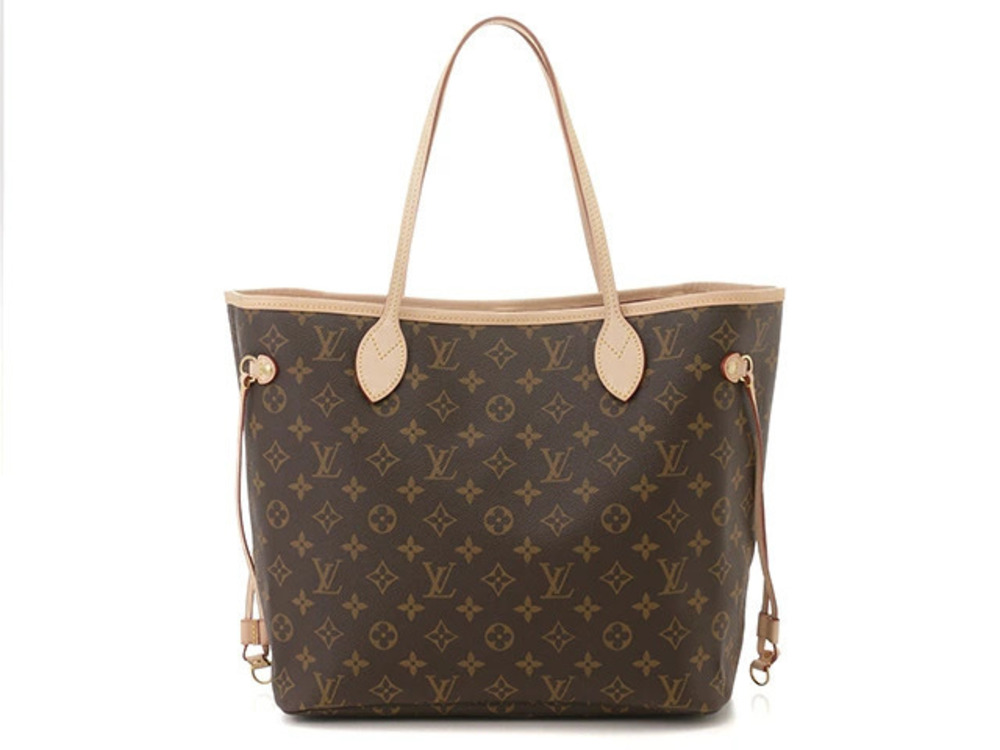 LOUIS VUITTON Neverfull Monogram Pivoine Tote Bag